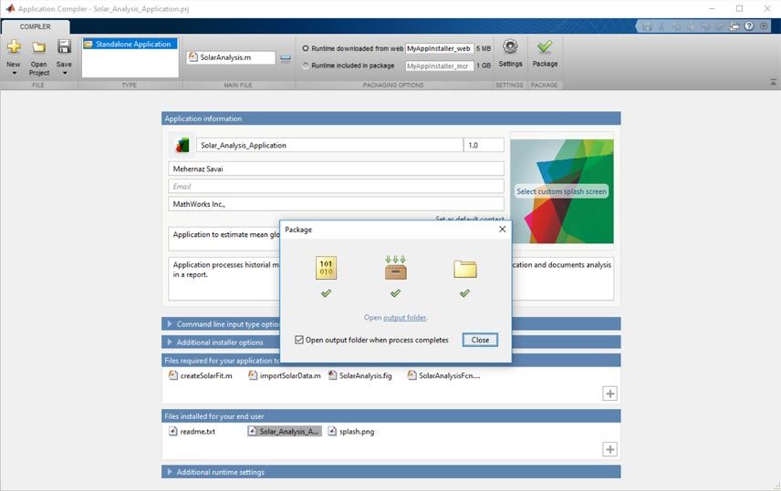 MATLAB Compiler ile test uygulamalarının oluşturulması ve otomatikleştirilmesi